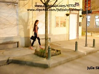 Latex catsuit legging